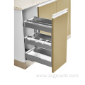Stainless Steel Pull Out Drawer Storage Basket